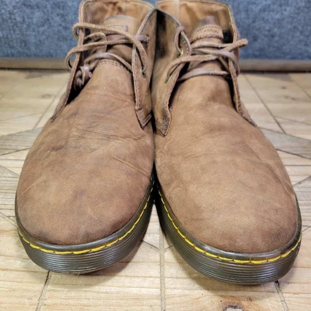 Dr. Martens Cabrillo Leather Chukka Boots US Men's 13 M Distressed Shoes